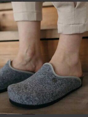 Grubin Caki Grey Slippers